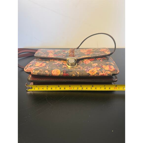 Patricia Nash, Bellizzi, English Country Floral Crossbody/Shoulder Bag - Picture 11 of 13